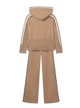 Conjunto Mayoral Tricot camelo para menina.
