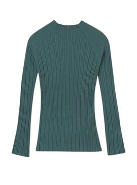 Camisola Mayoral Tricot verde para menina