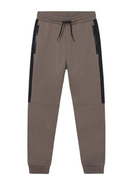 Calça de jogging Marrom da Mayoral para menino.
