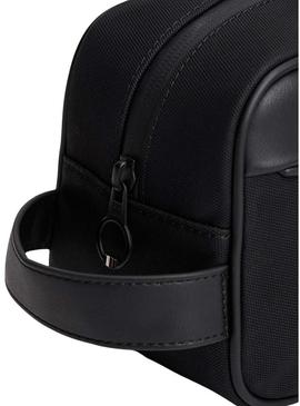 Necessaire Tommy Hilfiger Foundation preta para homem.