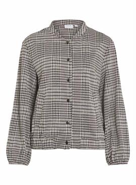 Bomber Vila Viraja cinza para mulher