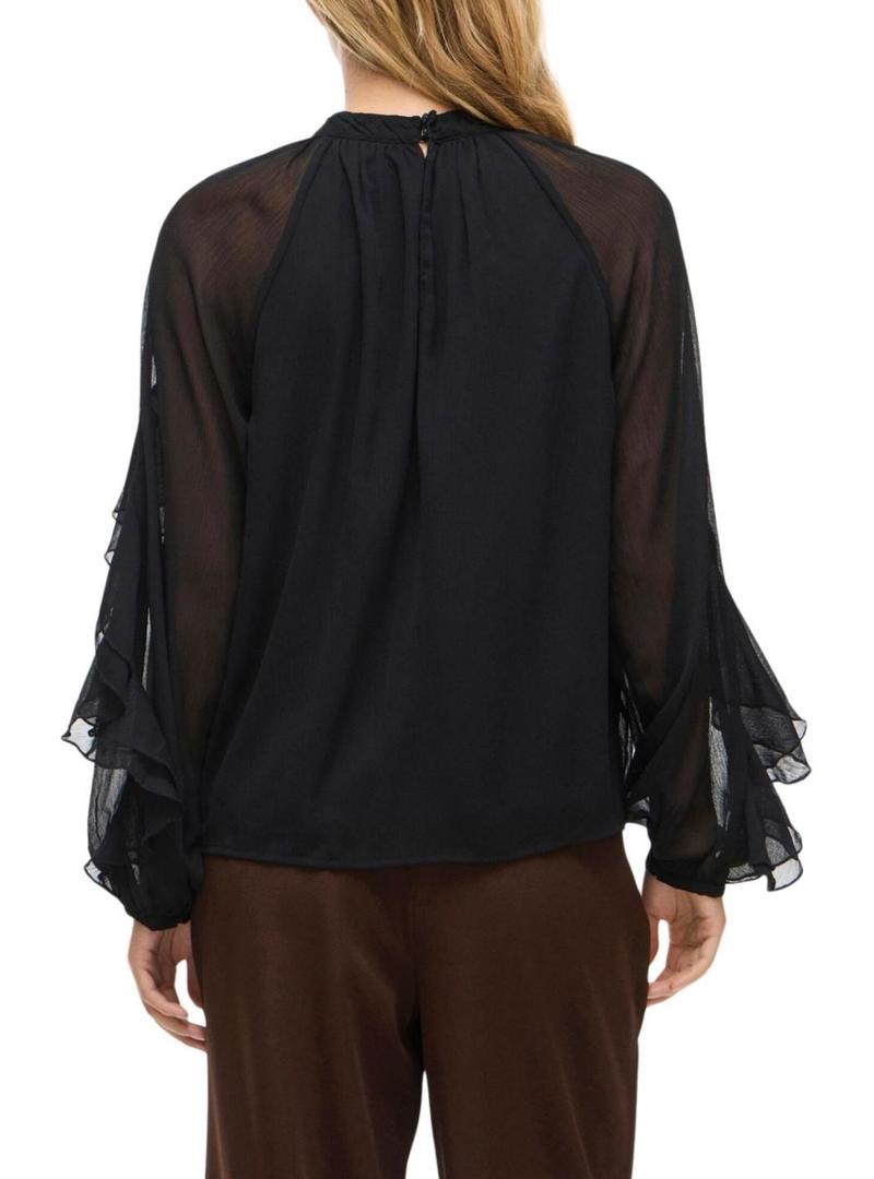 Blusa Vila Vibinna preta para mulher