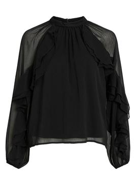 Blusa Vila Vibinna preta para mulher