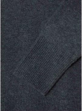 Camisola Pepe Jeans Bibby cinza escuro para menina.