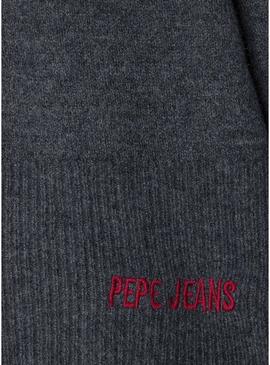 Camisola Pepe Jeans Bibby cinza escuro para menina.