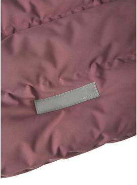 Casaco acolchoado Name It Musk rosa para menina