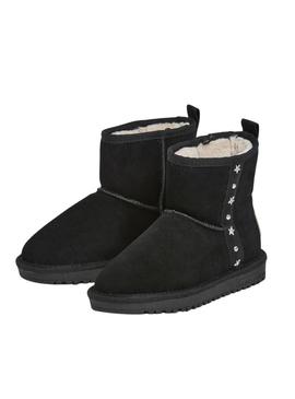Botas Pepe Jeans Diss Rock preto para menina.