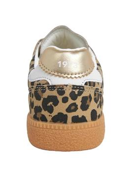 Sapatilhas Pepe Jeans Ball animal print para menina.
