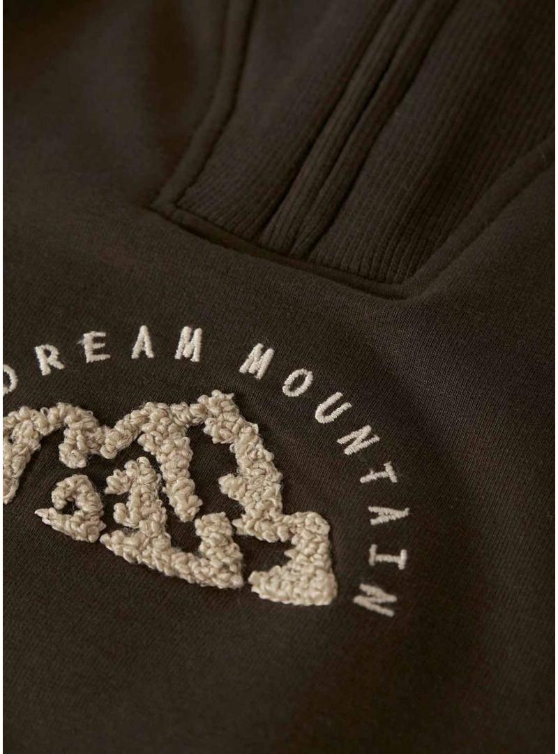 Moleton Name It Mobie marrom para menino