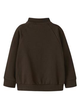 Moleton Name It Mobie marrom para menino