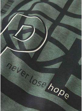 Moletom Name It Molaf verde para menino