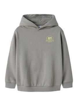 Moletom Name It Molaf cinza para menino