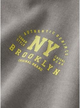 Moletom Name It Molaf cinza para menino