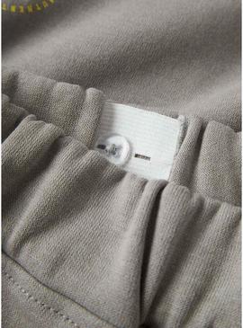 Calça Name It Molaf jogger cinza para menino