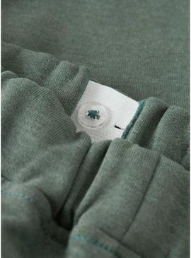 Calça Name It Molaf jogger verde para menino