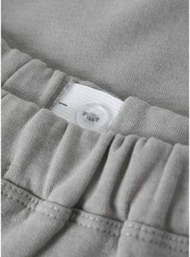 Calça de fato de treino Name It Molaf cinza para menino