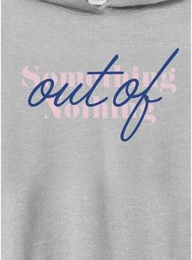 Moletom Name It Fofina cinza para menina