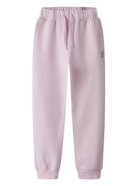 Nome do Jogger Name It Fofina rosa para menina