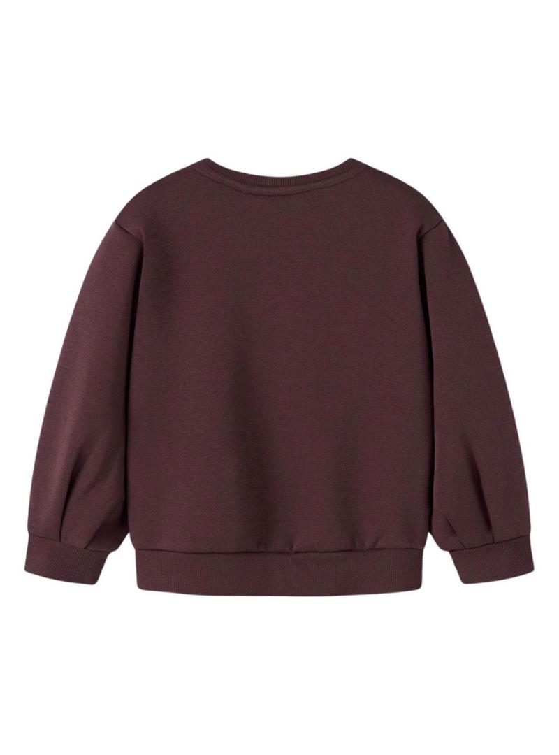 Blusa Name It Fovi granate para menina