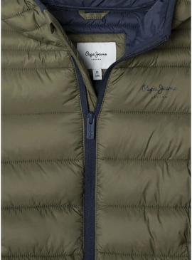 Jaqueta Pepe Jeans Bailor verde para criança