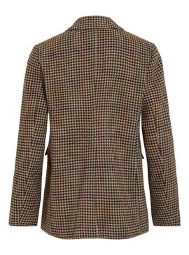 Blazer Vila Vihappy xadrez para mulher.