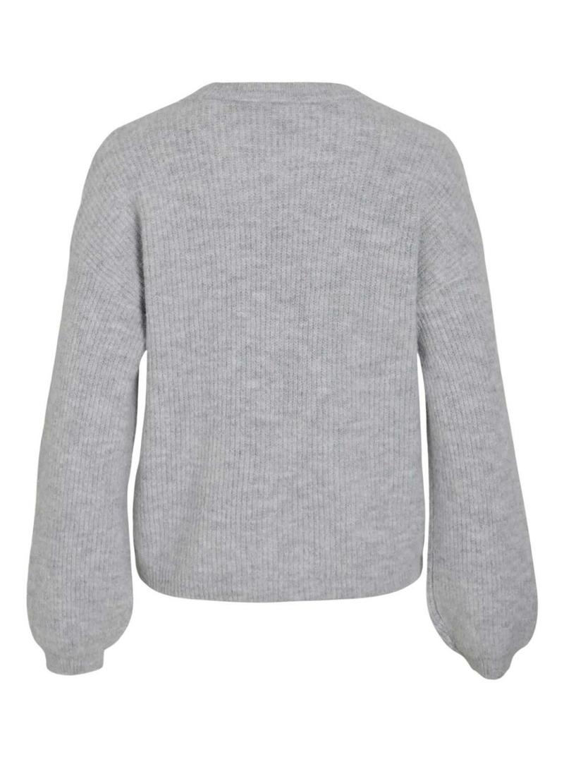 Camisola Vila Viretta cinza para mulher