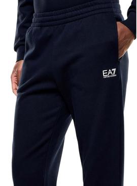 Calça Emporio Armani EA7 azul marinho para homem