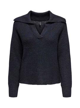 Camisola Only Mally marinho para mulher.