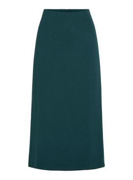 Saia Vila Visiffi midi verde para mulher.