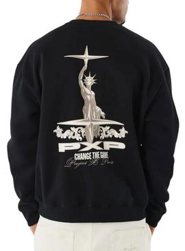 Moletom Project x Paris Heart preto para homem