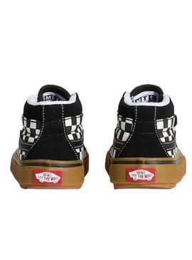 Tênis Vans SK8-Mid preto para menina e menino