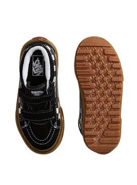 Tênis Vans SK8-Mid preto para menina e menino