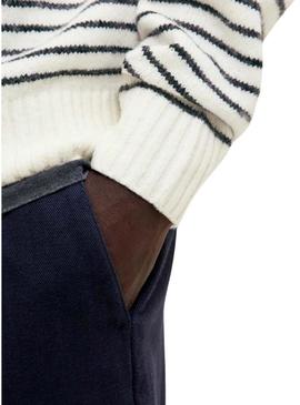 Camiseta branca Jack and Jones Ollie para homem.