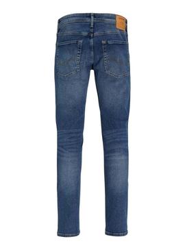 Calça jeans Jack and Jones Tim azul para homem