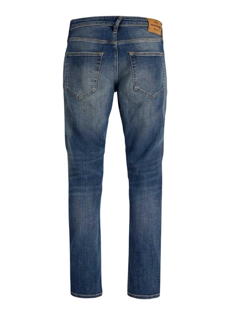 Calça jeans Jack and Jones Glenn Cooper azul para homem
