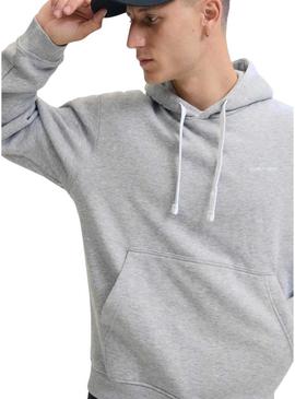 Moletom Jack and Jones Cocover cinza para homem.
