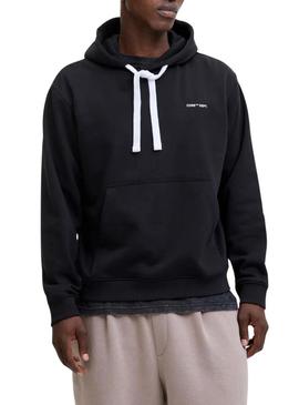 Moletom Jack and Jones Cocover preto para homem