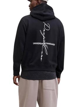 Moletom Jack and Jones Cocover preto para homem