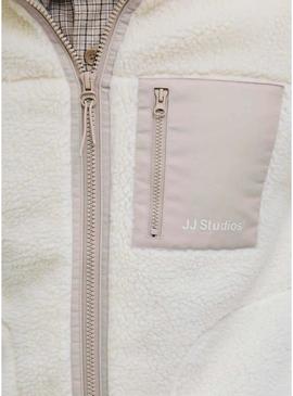 Casaco Jack and Jones Soho teddy para homem.