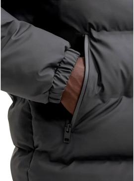 Camisola acolchoada Jack and Jones Elements preta para homem