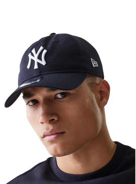 Boné New Era New York Yankees Essential 9TWENTY azul-marinho