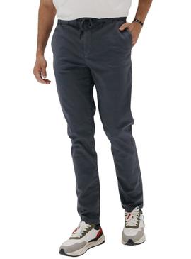 Calça El Pulpo Jogger Peach azul marinho para homens.