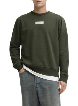 Moletom Jack and Jones Pam verde para homem