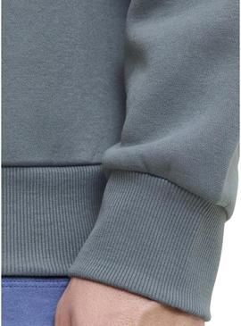 Moletom Jack and Jones Pam cinza para homem.