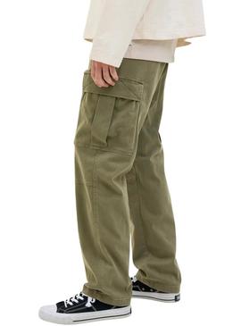 Calça Jack and Jones Kane verde para homem.