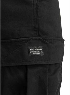 Calça Jack and Jones Kane preta para homem