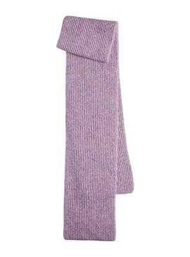 Cachecol Pieces Milla malva para mulher