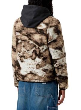 Jaqueta Carhartt Janet Liner estampada para mulher.