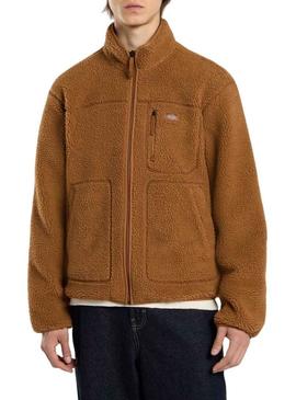 Forro Polar Dickies Mount Hope camelo para homens