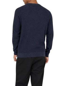 Camisola Only and Sons Há estrutura marinha para homem.